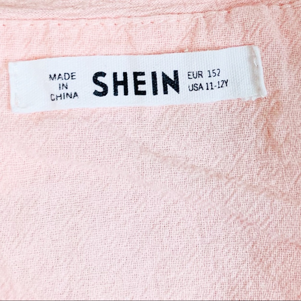 Shein Crop Ruffle Top - Picture 3 of 3